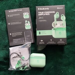 Skullcandy Indy Evo Wireless Earbuds - Light Green
